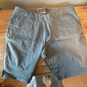 Eddie Bauer Bermuda shorts. 9 inch inseam.